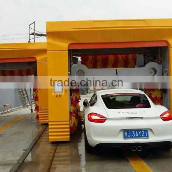 Automatic Car Wash Machine With 5 Brushes Washing Equipment System photo-4