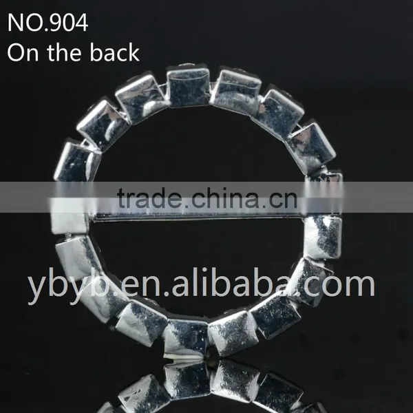 Hot ! Small Rhinestone Ribbon Button For Wedding Invitation-904 photo-3