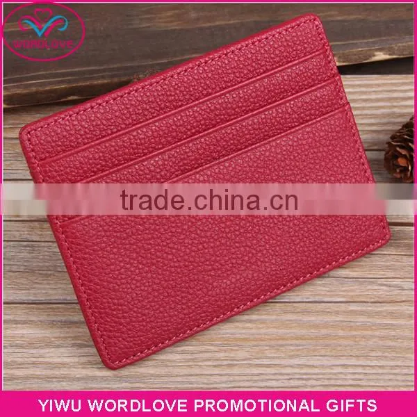 High Quality Leather RFID Blocking Wallet Card Protector photo-2