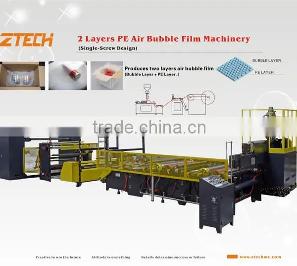 2 Layer Air Bubble Wrap Film Machine/factory Direct Sale photo-5