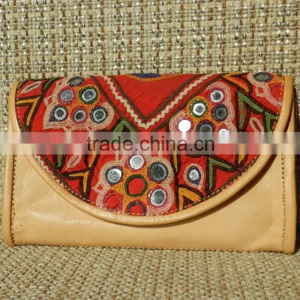 Real Leather Hand Made Banjara Fabrics Leather Wallets & Purses photo-4