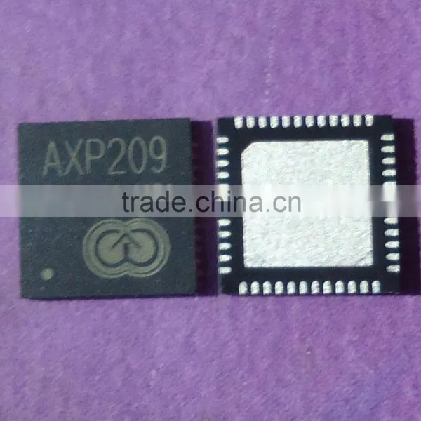 New AXP209 Enhanced Single Cell Li-Battery and Power System Management IC