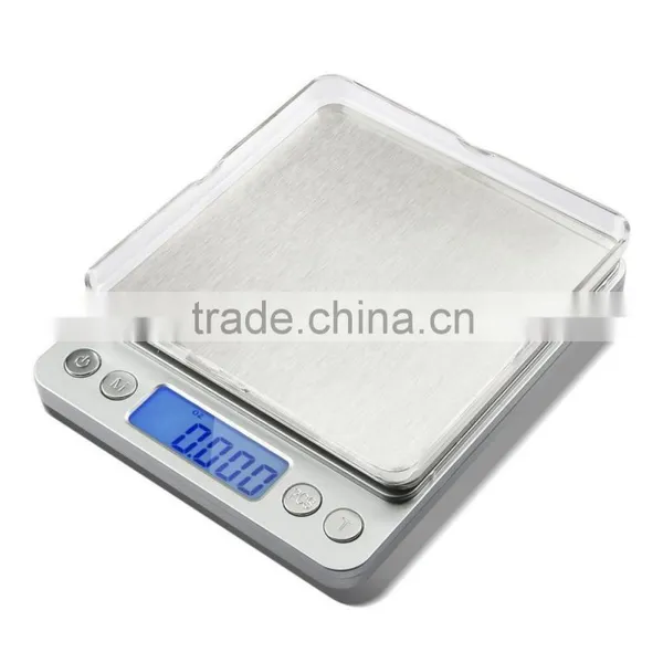 Stainless Steel Top Digital Pocket Kitchen Food Jewelry Weight Compact Scale With Tare Function photo-6