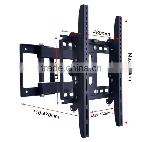 Extendable Articulating Full Motion 15 Degree Tilt 120 Degree Swivel LCD LED tv Mount for 26 - 55 Inch Flat Screen photo-2