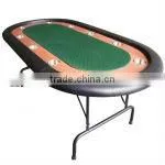 Custom high quality round wooden poker table, play table, card game