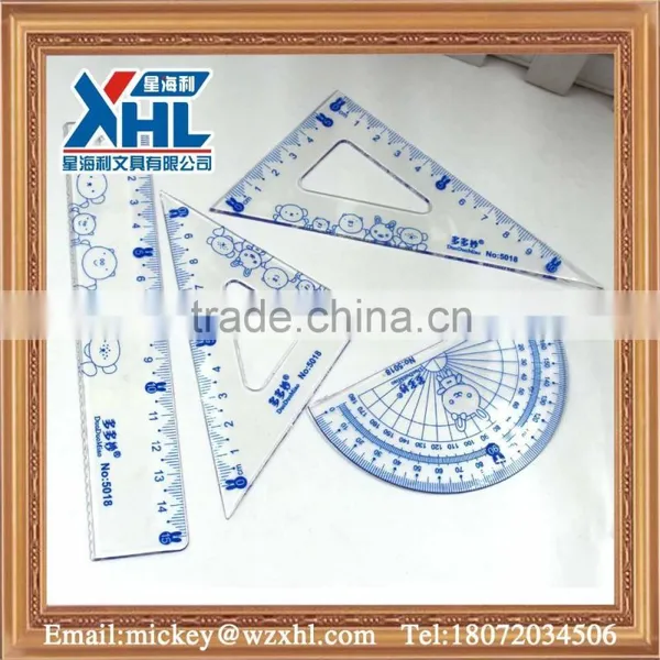 Newest Custom Design Plastic Fashion Design Ruler Plastic Ruler photo-4