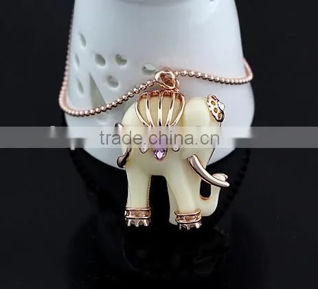 2015 Elephant Sweater Chain for Women