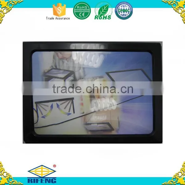 A4 Full Page Foldable Magnifier, 3X Giant Large Hands Free Magnifying Glass With Light LED Magnifier For Reading photo-6
