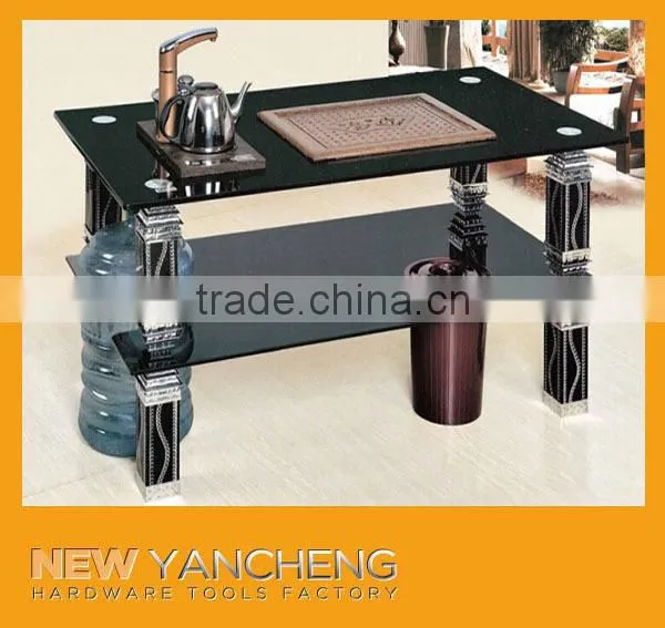 New Design Home Decoration Glass Tea Table