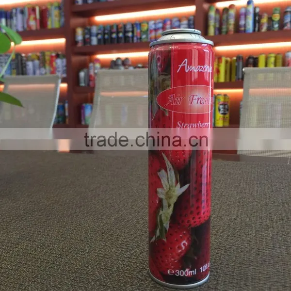 Empty Refillable Tinplate Automatic Spray Aerosol Tin Cans For Air Freshener photo-3