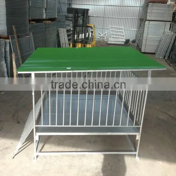 Square Cattle Hay Feeder With Roof photo-2