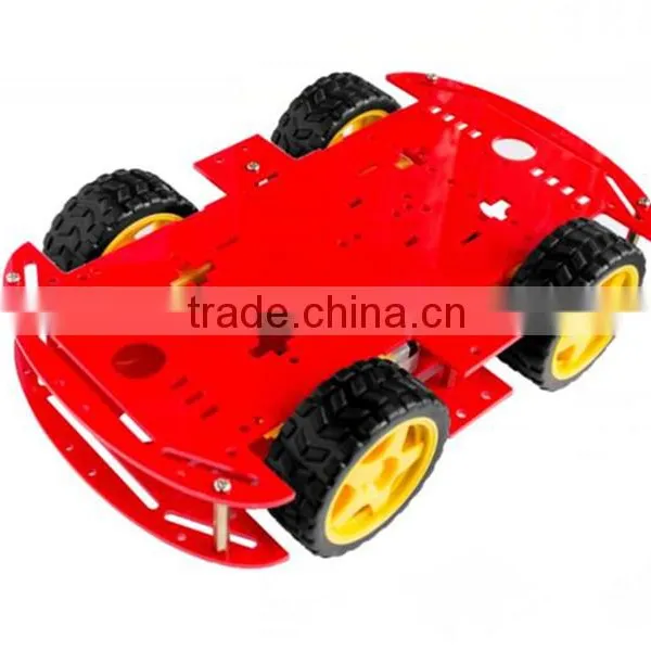 4WD Smart Robot Car Chassis Kits for Arduino With Speed (5 Colors) photo-5