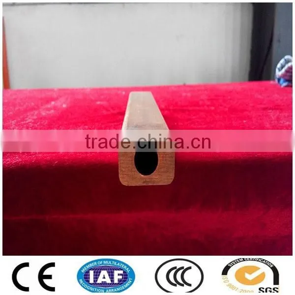 6mm Square Copper Tube With 3mm Round Hole photo-2