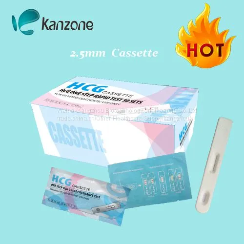 BabyCheck Pregnancy Test Cassette HCG Easy Test Strips Cassette