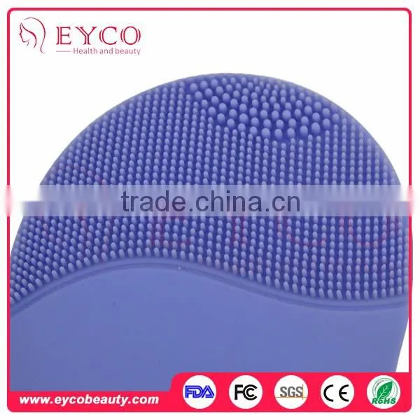 Aaa Battery Silicone Abs Deep Pore Portable Deep Facial Brush Pads For Cleansing photo-2