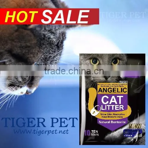 Round Shape Free Sample Small Lead Bentonite Cat Litter Sand photo-4