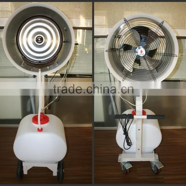 High Efficiency Hand Push Type Cooling Mist Humidifier Water Mist Fan photo-5