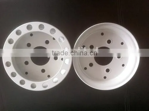 Solid Tire 4.00-8 5 Bolt Holes White Split Wheel Rims 3.75-8 With Low Price photo-2