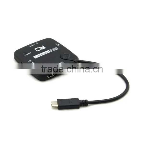 HI-Speed USB Device USB Hub and Card Reader for Samsung Galaxy Simple to Use Wholesale photo-4
