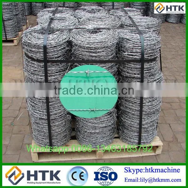Trade Insurance High Tensile UK Galvanized Barbed Wire 15m photo-3