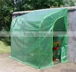 Lean-to Tube Frame With Plastic Cover Green House KitsHX54019E