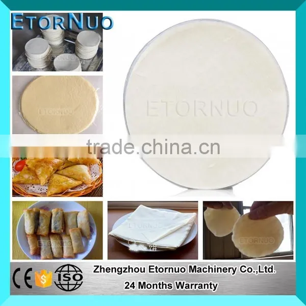 High Efficiency Small Automatic Spring Roll Wrapper Machine photo-2