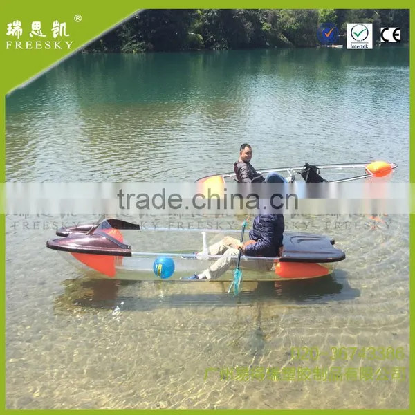 Whynot Professional Clear Kayak Canoe 2 Person Transparent Kayak photo-5