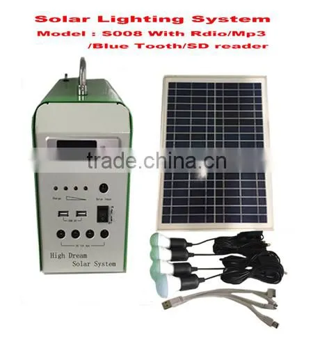 100W 200W 300W Small Solar Power System for Home Lighting photo-4