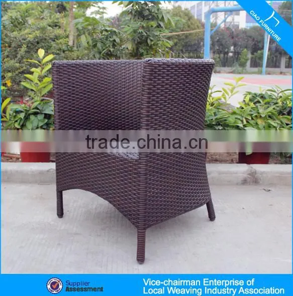 Leisure Rattan Furniture Cafe Table Chair Set Coffee Table Chair CF1245 photo-5