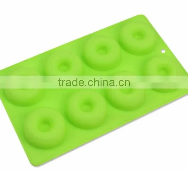 Hot Sell Silicone Bagels Mold DIY Doughnut Mold Baking Pan photo-3