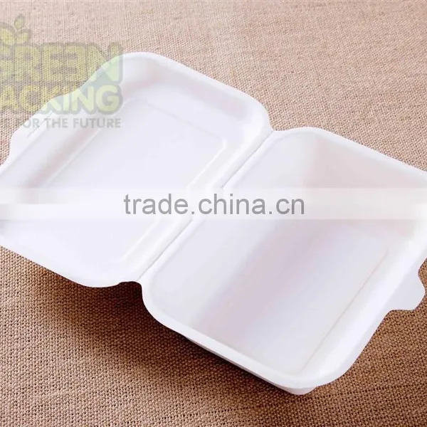 600 ml Compostable and Biodegradable Fast Food Take Away Lunch Box photo-2