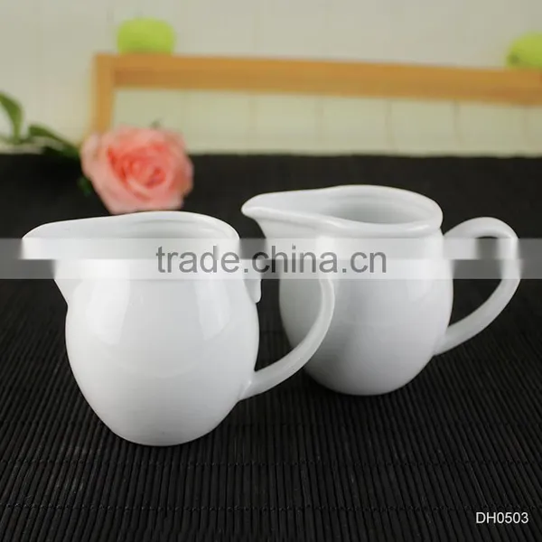 Best Selling Bulk Products Ceramic Porcelain Milk Jar Sugar Pot