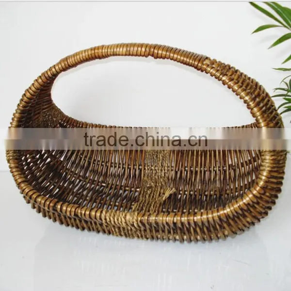New Design Wicker Empty Fruit Basket photo-5