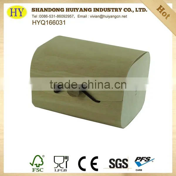 Discount Unfinished Wooden Gift Box Wholesale photo-4