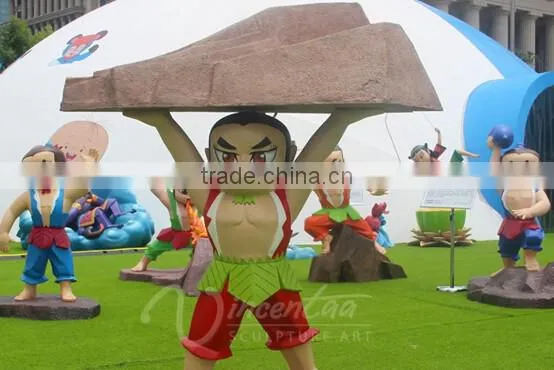 Wholesale Garden Decoration Resin Crafts Life Size Cartoon Characters Statue photo-2
