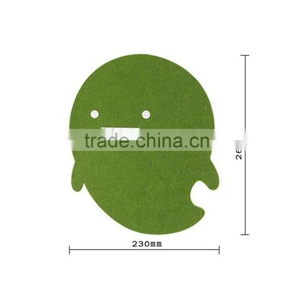 Colorful Shaped Wool Felt Mouse Pad photo-6