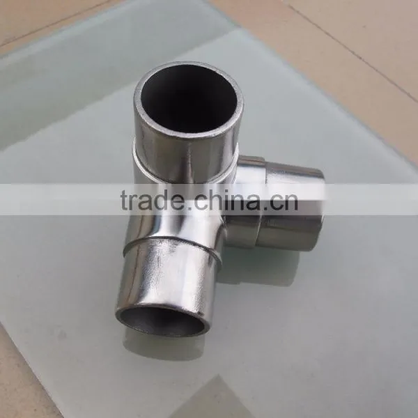 Stainless Steel 3 Way Pipe Connector photo-4