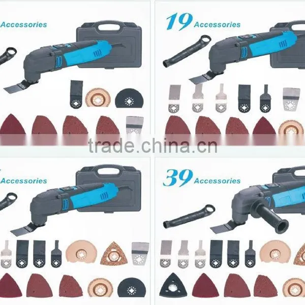 Hot 37pcs 220w Multi-Purpose Cutting Oscillating Vibrating Electric Power Tool Mini Multi Blade Rip Saw photo-5