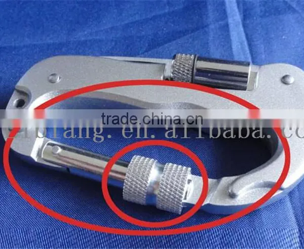Wholesale Silver Portable Multifunction Stainless Carabiner Bulk photo-6