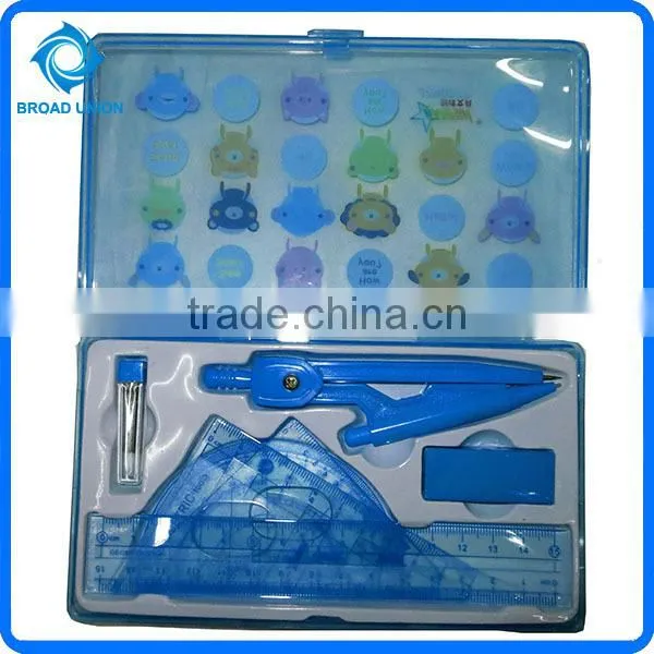 Metal Students Compass Divider Math Set School Compass Set photo-2