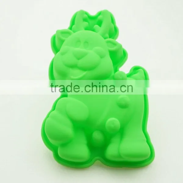11186 Cow Shape Silicone Chocolate Mould,soap Mold,diy Cake Mould photo-4