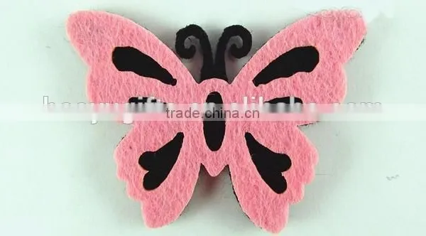 Fashion Decorative Wall Sticker , 3D Butterfly Kindergarten Children Room Wall Stick photo-4