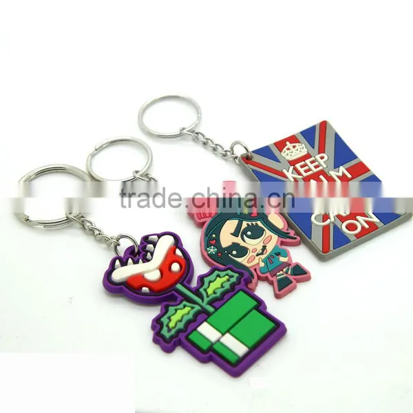 Shenzhen Factory Cheap Wholesale Keyring 3d Soft Pvc Keychain photo-4