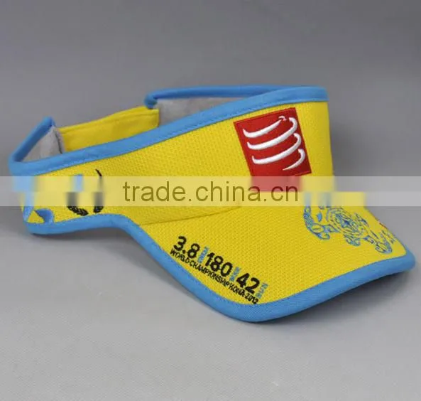 Sun Visor Hat With Embroidery Custom Logo Sun Cpas photo-3