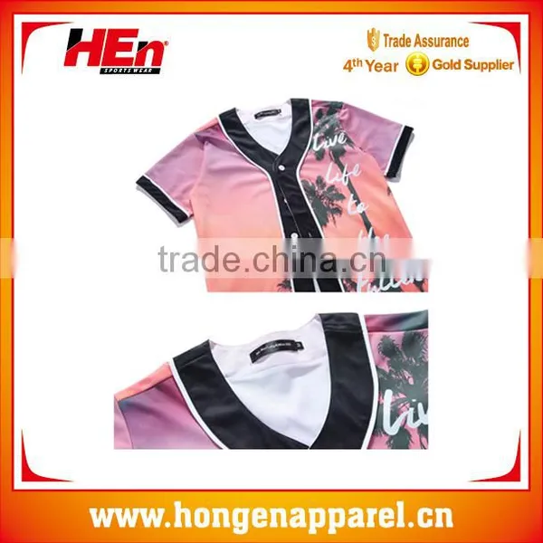 Custom Baseball Uniform Printed Baseball Jersey Design photo-4