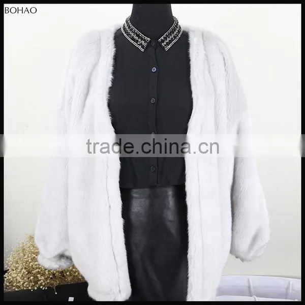 Winter Fashion Imitation Mink Fur Oversize Warm Coat photo-5
