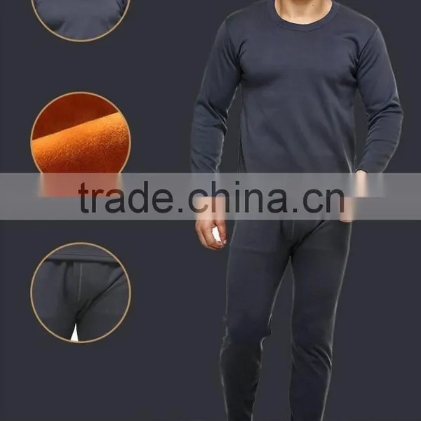 Hot Selling Rounded Neck New Style Warm Long Man Thermal Underwear photo-2