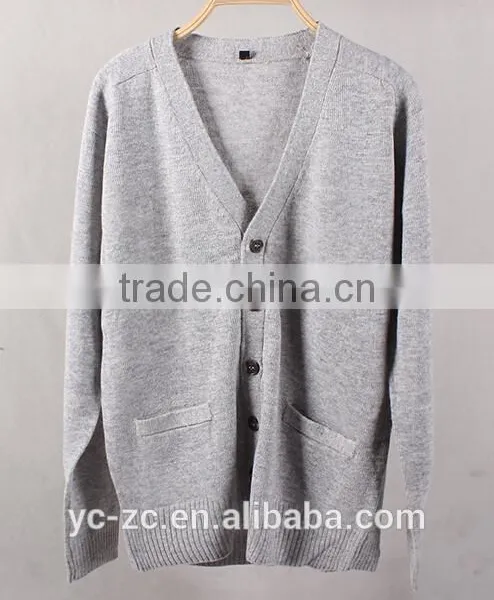 100% Cashmere Spring Wool Cardigan Sweater photo-3