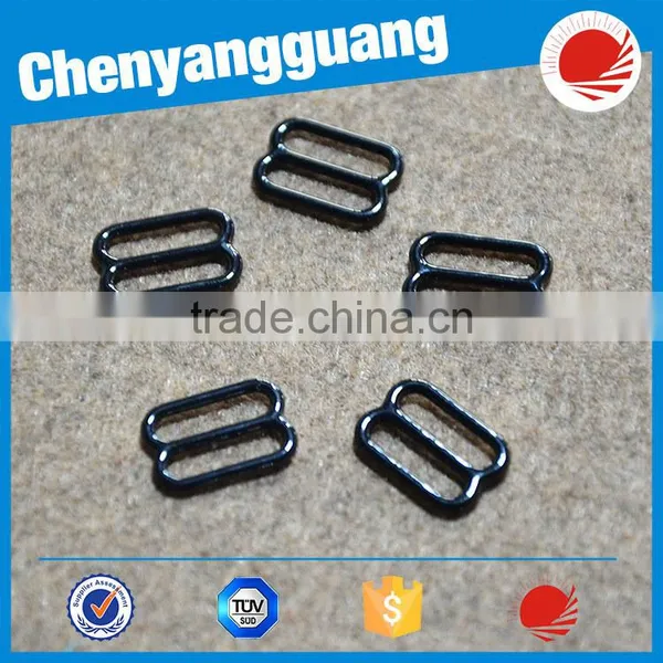 China Professional Manufacturer Black Bra Ring and Slider Bucklefor Wholesale photo-3