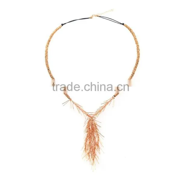 2015 Fashion Metal Chain Necklace Circle Necklace285 photo-2